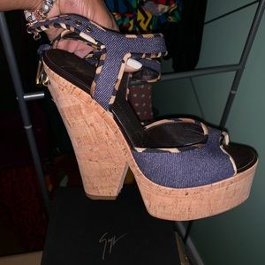 Brand New Giuseppe Platforms. Never worn! Size 11